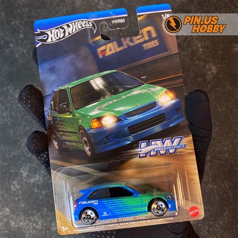 Jual Hot Wheels Honda Civic Type R Ek Falken Eg Spoon Hw Speed Graphics Putih Kuning Not