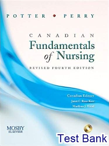 Canadian Fundamentals Of Nursing Revised Reprint 4th Edition Potter