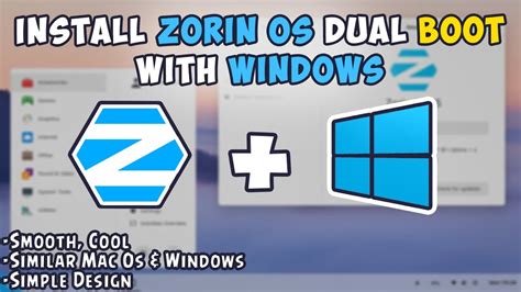 Tutorial Install Zorin Os Dual Boot With Windows Succes