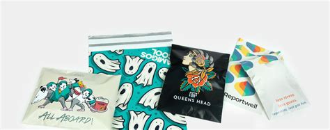 Custom Poly Bags Printed Mailer Bags Sticker Mule Canada