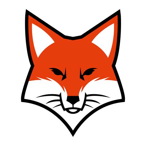 Fox face logo vector icon 546870 Vector Art at Vecteezy