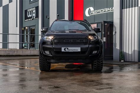 Ford Ranger Black Detailing Ford Ranger Satin Black Detailing