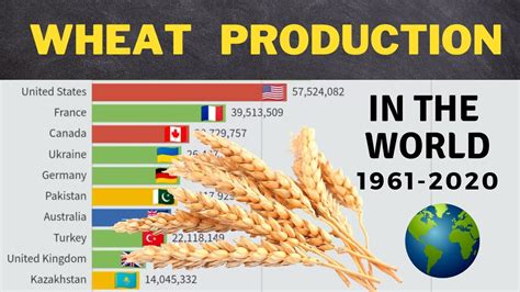 Wheat Production In The World By Country The Largest