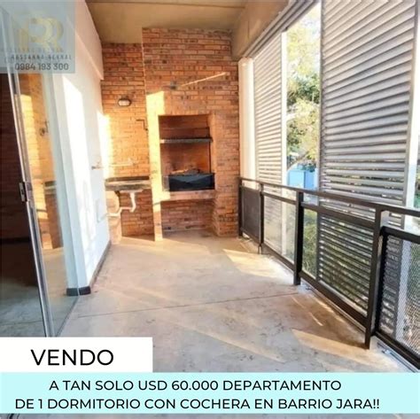 Vendo Amplio Departamento De Dormitorio En Barrio Jara Ref H A A