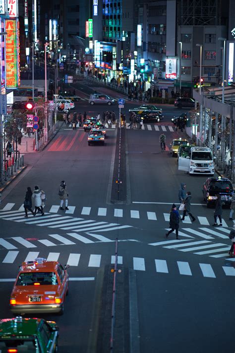 Fondos De Pantalla Jap N Calle Paisaje Urbano Noche La Carretera