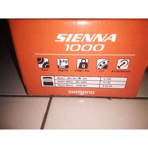 Jual Reel Shimano Sienna 1000 FE Shopee Indonesia