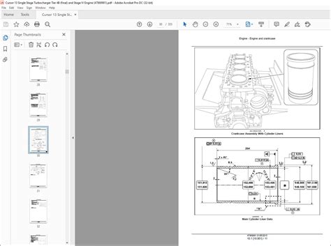 Cnh Cursor Single Stage Turbocharger Tier B Final Stage Iv