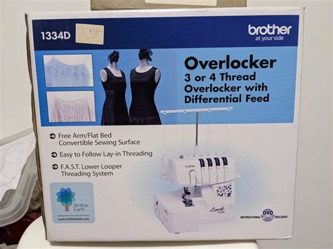 Brother 1334D overlocker, Hobbies & Toys, Stationery & Craft, Craft ...