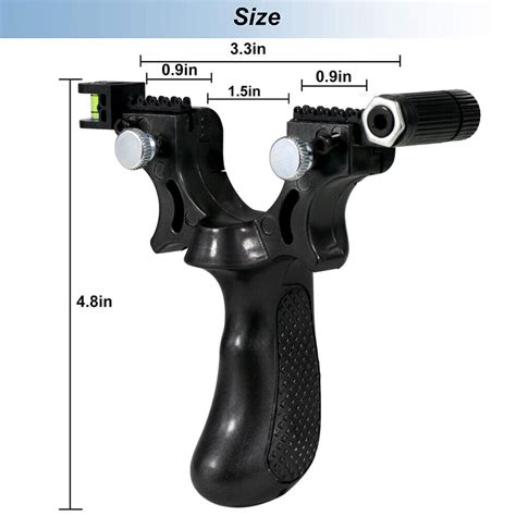 Profi Jagd Katapult Steinschleuder Slingshot 2pcs Gummiband Laser