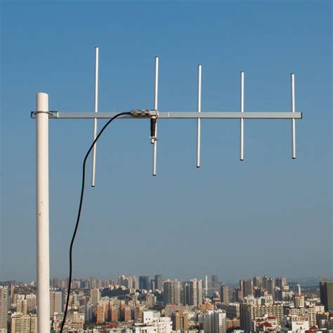 HYS YAGI Antenna High Gain 9dBi UHF 70cm Base Antenna UHF 400 470 MHz 5