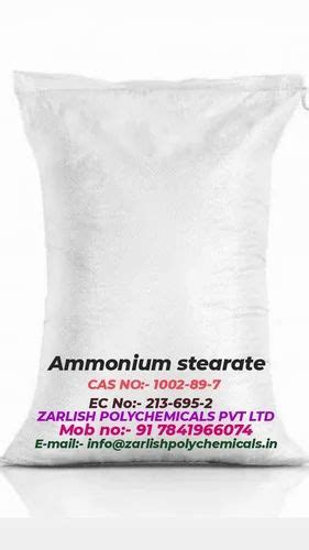 AMMONIUM STEARATE Packaging Type Hdpe Bag At Best Price In Thane ID