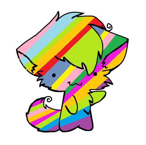 Rainbow Kitty By Angeloflight4 On Deviantart