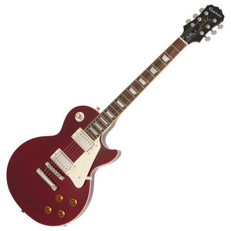 Disc Epiphone Les Paul Standard Plustop Pro Wine Red Na