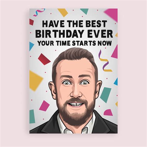 Alex Horne Taskmaster Birthday Card All Things Banter