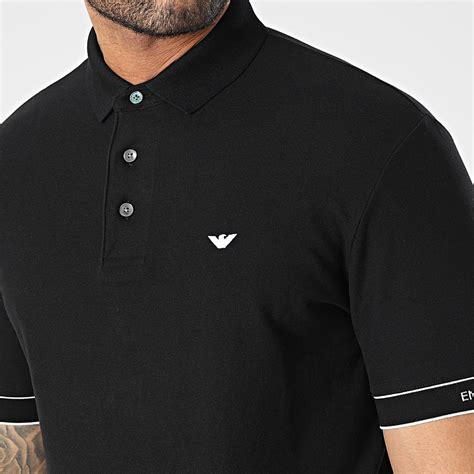 Emporio Armani Polo Manches Courtes 3r1f67 1jcyz Noir