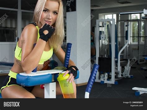 Active Sexy Blonde Image Photo Free Trial Bigstock