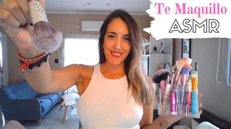 ASMR Mejor Amiga Te Maquilla para una Cita en soft spoken español