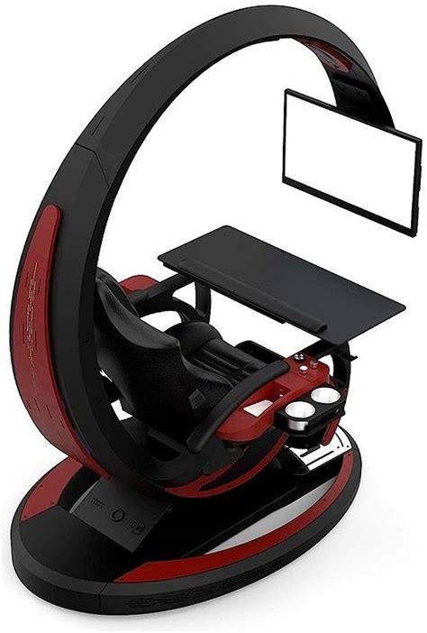 DXRacer Ingrem OrionX Gaming Pod Zero Gravity Chair Back Support Up