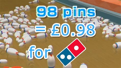 Can I Bowl The Price Of My Dominos Pizza Order In Wii Sports Resort