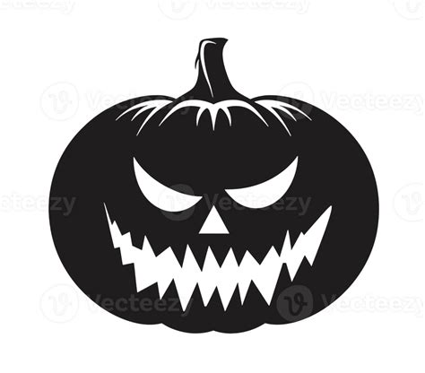 Halloween Pumpkin Silhouette Cut Out 48783985 Png