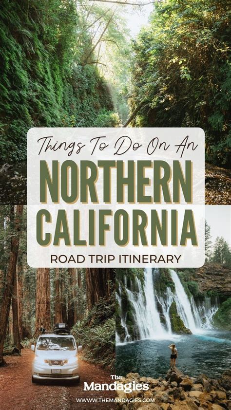 The Best Northern California Road Trip Itinerary 1 Week Route The