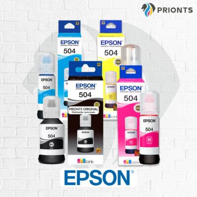 Recarga Tinta Epson T504320 504 Original Magenta Imp L4160 4150