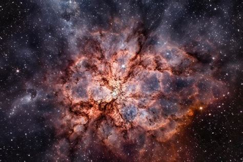 Premium Ai Image Photographing The Tarantula Nebula A Massive