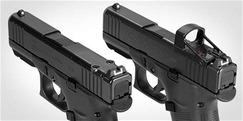 Glock G43x Mos 9x19mm Ciminos Armas E Munições