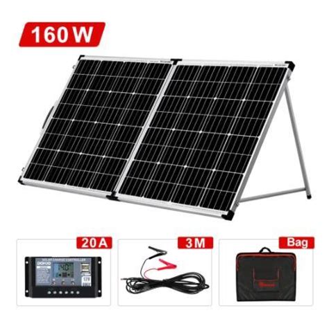 Dokio W Rigid Foldable Solar Panel V A V Solar Kit Solar