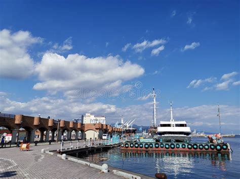 Landscape of Tsugawa Shimizu Port in Shimizu City, Japan Editorial ...