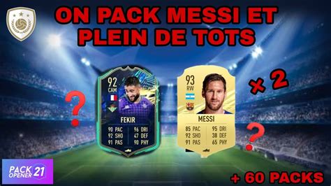 ENORME PACK OPENING POUR LA TOTS ULTIME 60 PACKS YouTube