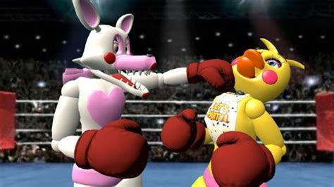 Mangle Vs Toy Chica Boxe Five Nights At Freddys Ptbr Amino