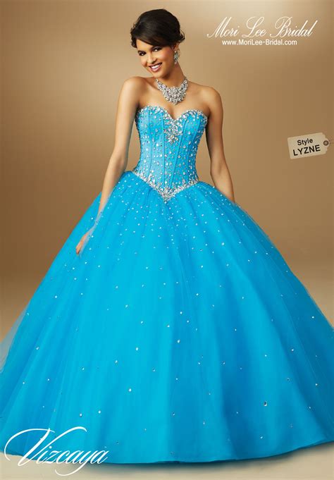 Style Lyzne Tulle Quinceanera Gown With Beading Bolero Jacket Corset