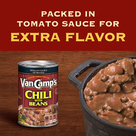 Van Camp's Ready to Eat Beef and Pork Chili with Beans, 15 oz Can - Walmart.com