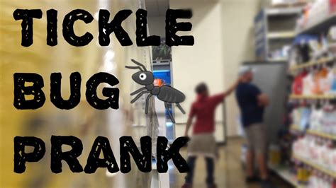 Tickle Bug Prank Youtube