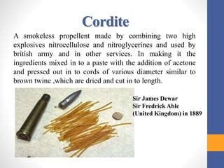 Cordite | PPT