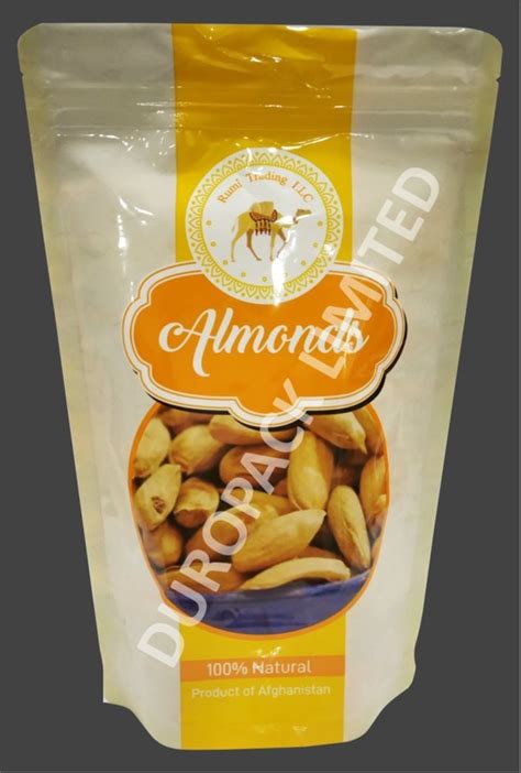 Printed Glossy Dry Fruit Packaging Pouch Heat Sealed At Rs 300 Kg In