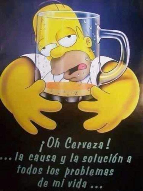 Homero Tomando Cerveza