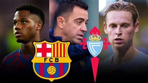 FC Barcelona V Celta Vigo Xavi Wants More PACE From Barcelona Moving