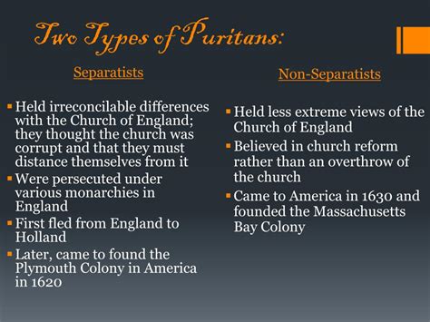 PPT - Puritan Religious Belief & Culture PowerPoint Presentation - ID ...