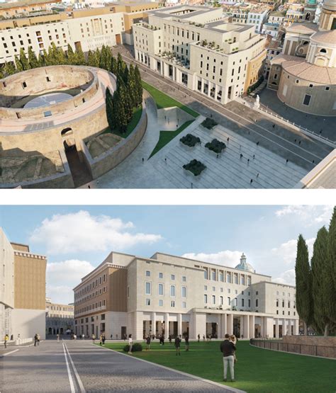 La Piazza Augusto Imperatore