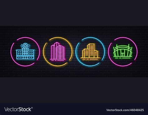 Hospital building buildings and skyscraper Vector Image