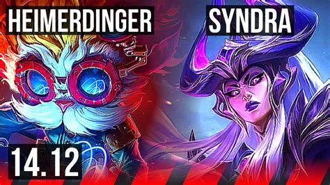 Heimerdinger Vs Syndra Top Comeback Games Euw