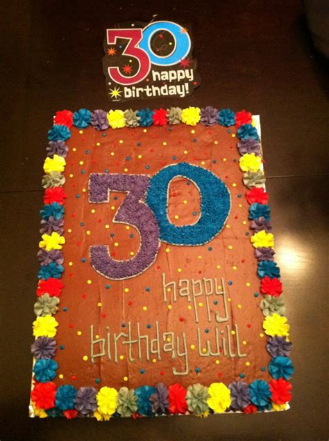 Sweet Treats by Susan: Happy 30th Birthday Cake