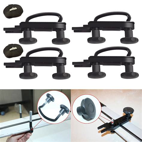 Buy 4 PCS Roof Box Mounting U Bracket Car Van Mounting Fitting Kit