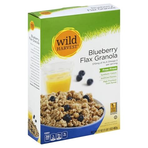 Wild Harvest Blueberry Flax Granola Blueberry Flax 17 Oz From Shoppers Instacart