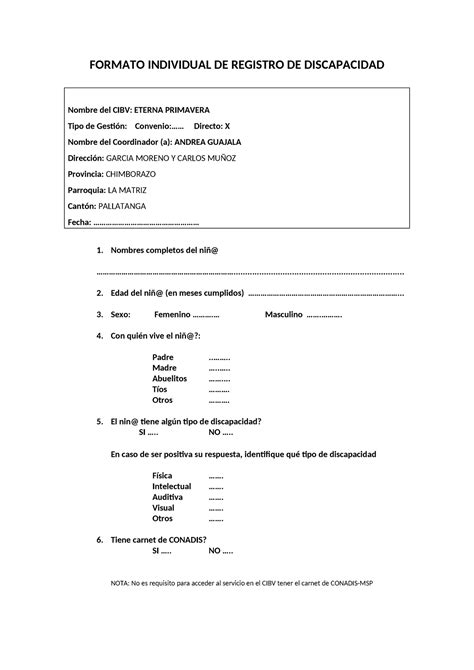 19 Formato Individual De Registro De Discapacidad 0913209001519156105