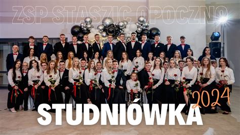 Studniówka 2024 ZSP Staszic Opoczno teledysk Studio Komfort Sala