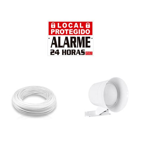 Kit Alarme JFL Smartcloud 32 Wi Fi 3 Sensores Sem Fio Segurança