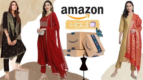 Amazon Kurta Set Haul Kurta Set Haul Festival Wear Haul